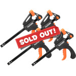 4pcs 6inch Ratcheting Bar Locking Ratchet Spreader Woodwork Clamps